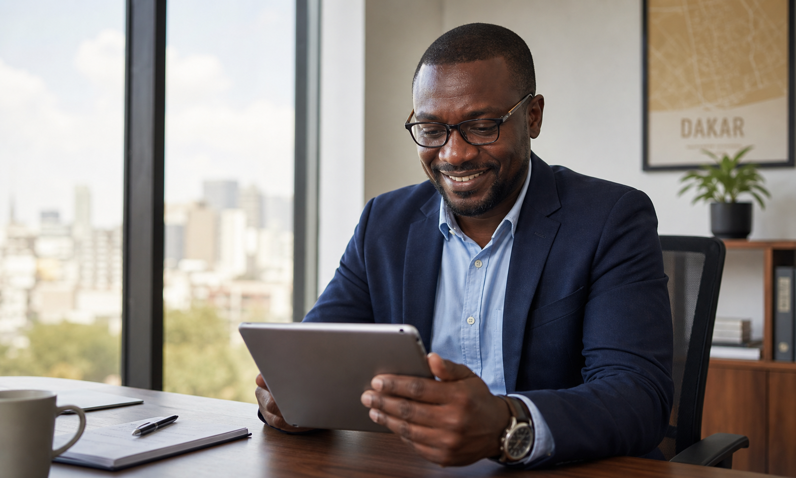 Ibrahima D., gestionnaire immobilier à Dakar